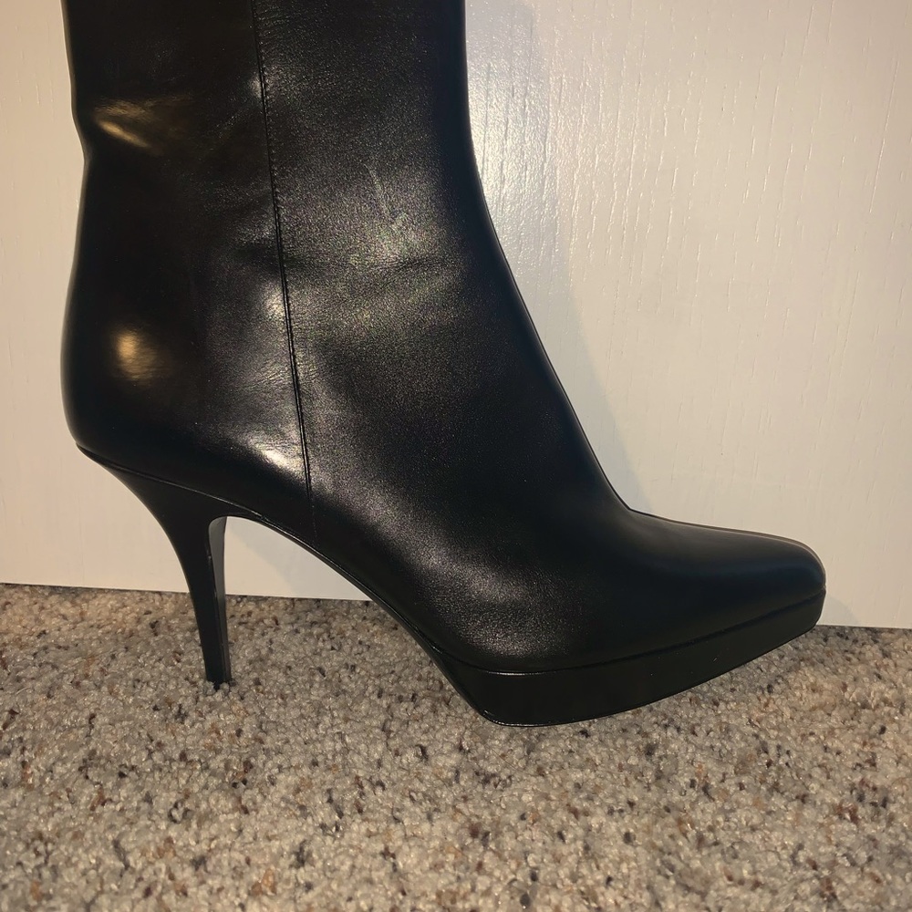 YSL 4” platform bootie size 40
